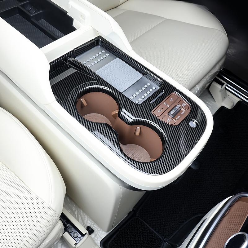 Car Centre Console Trim Frame Central Gear Shift Protective Cover ABS Material Left Hand Drive For Hyundai IONIQ 9 2025 2026