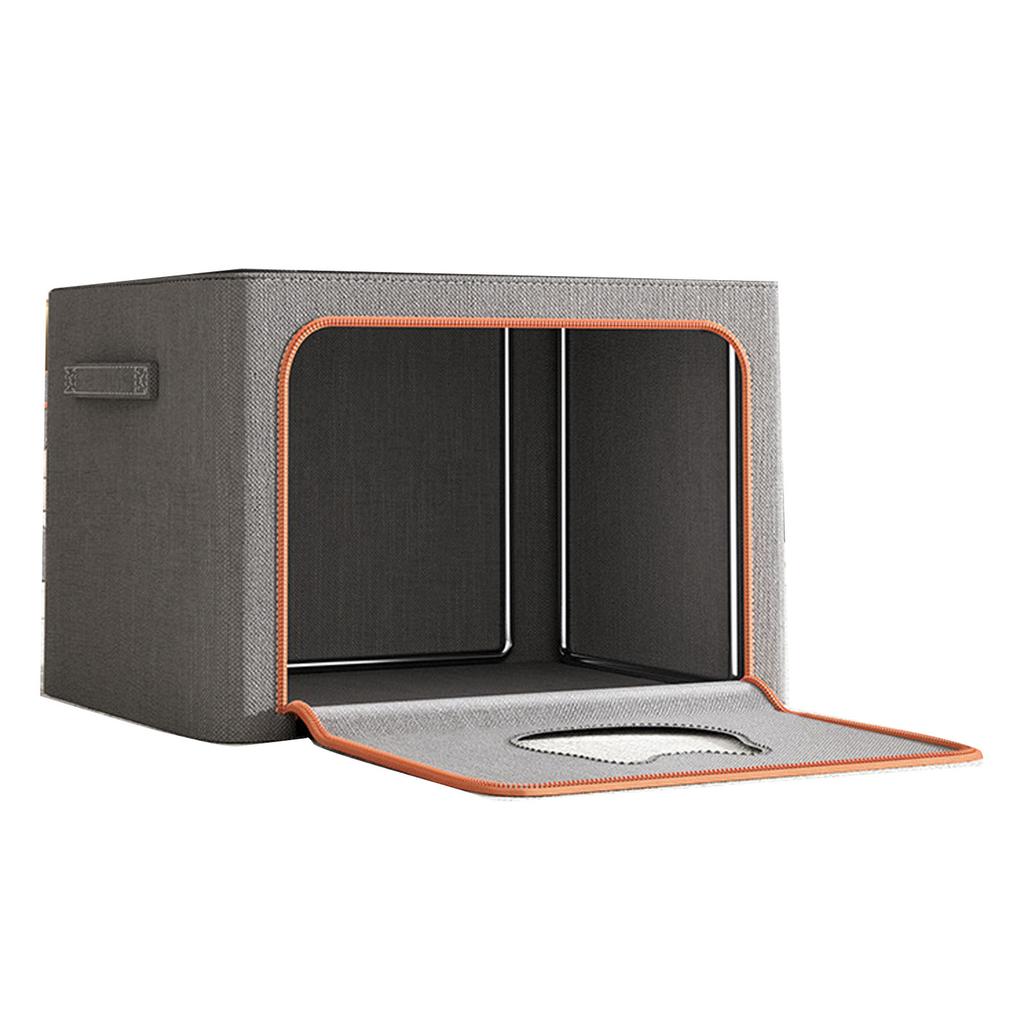 Torba do przechowywania ubrań ze stalowym stelażem Duża pojemność Składany pojemnik do przechowywania ubrań Organizer do szafy