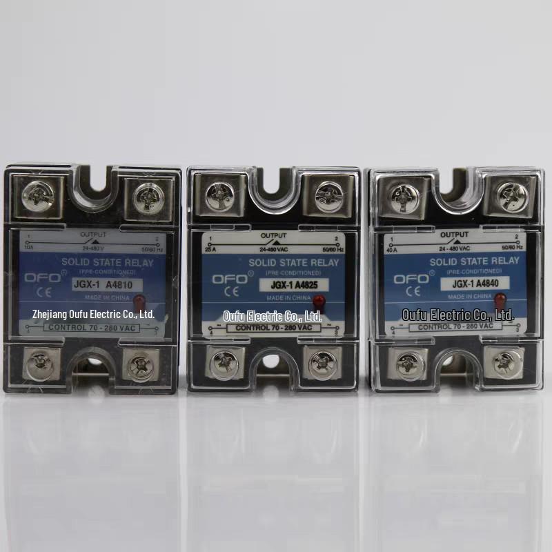 Solid State Relay Oufu OFO JGX-1 A4810 A4825 A4840 A4880, Single-Phase AC