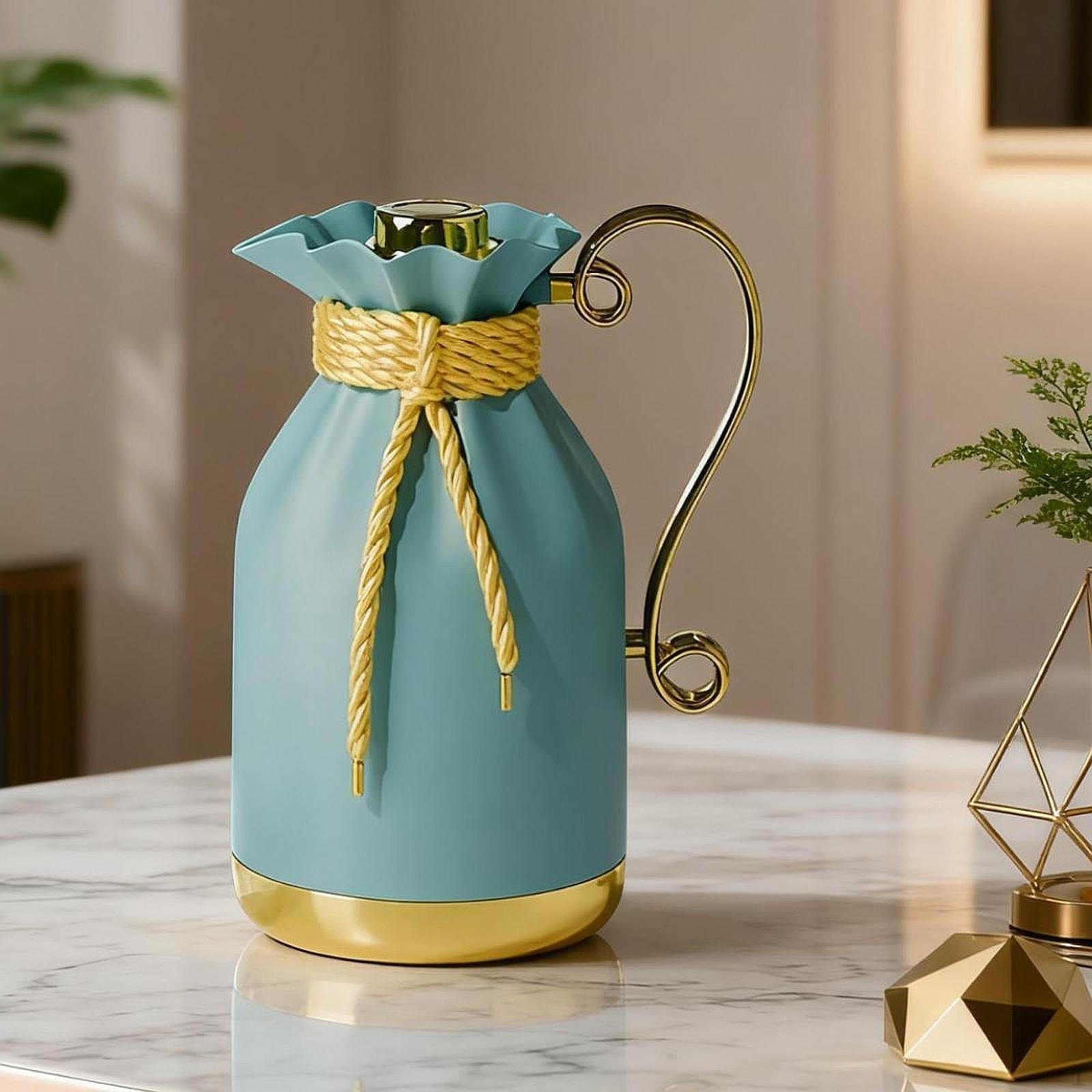 

Кофейный графин Арабский кофейник Стеклянный чайник Чай для собраний Blue Gold