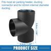 A ABSOPRO T Piece Duct Air Duct Connector Straight Air