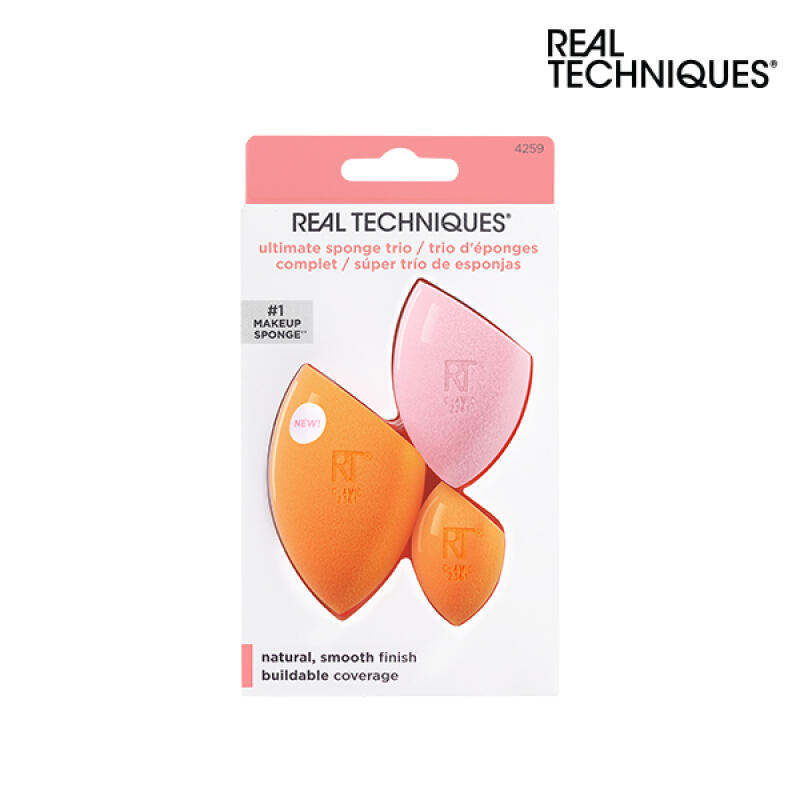 [real techniques] Ultimate Sponge Trio