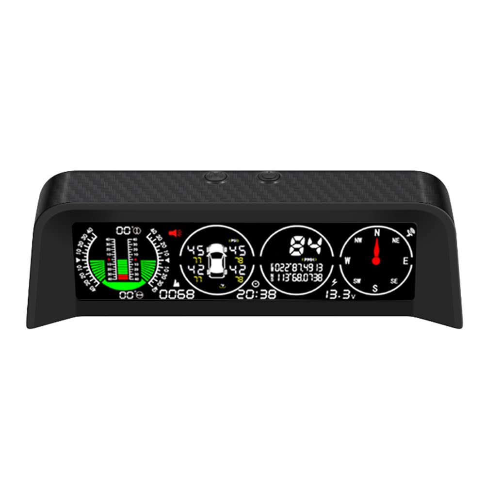 OBEST X91 Head Up Display TPMS Tire Pressure Monitoring Voltage Monitoring Speedometer Multifunction Meter
