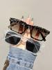 1/2 PC S Fashion Square Plastic Frame Women Sunglasses For Men Daily Life Shades Eyewear Accessories.