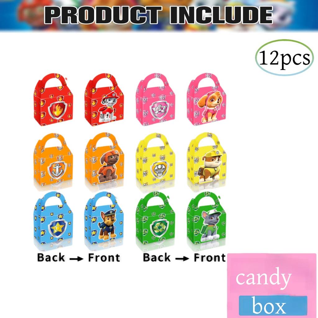 New PAW Patrol Birthday Party Decorations Dog Skye Balloons Plate Tablecloth Gift Bag Baby Shower Kids Party Supplies Toys gifts