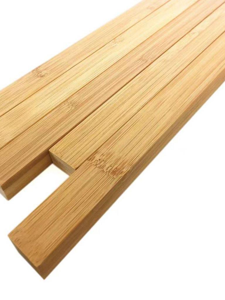 DIY Bamboo Architectural Model Strips - Flat Handmade Slices