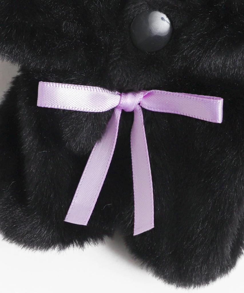 WEGO Double Ribbon Animal Cute Plush Perfect for Size Pattern 4 Kigurumi, 15cm, Toy, Oshikatsu, Gift, Present, Women's, F,