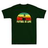 Futbol Is Life Unisexs Tshirt Vintage Gift For Football Soccer Lovers Fans Shirt