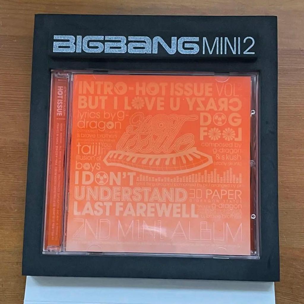 [USED] BIGBANG 2ND MINI ALBUM Rare Korean Version