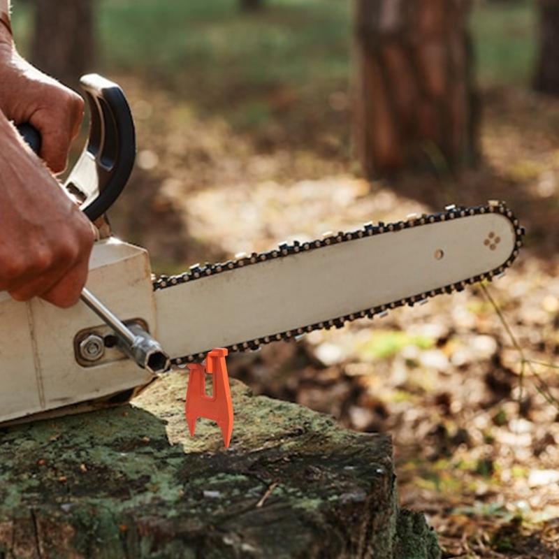 Compact Chainsaw Stump Vise Lightweight Filing Tool Chainsaw Filing Clamp for Accurate Saw Chain Sharpening