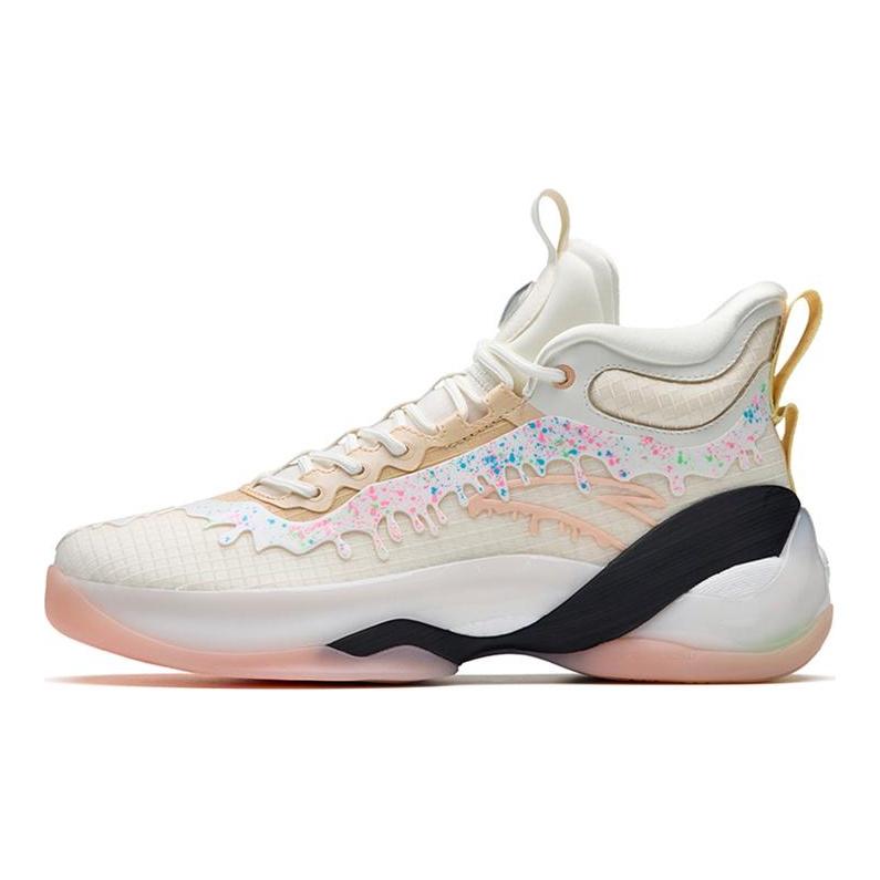 Anta KT7 KT 7 Nitrogen Technology Textile, Synthetic Leather, TPU Abrasion Resistant Breathable High Top 112231101-3