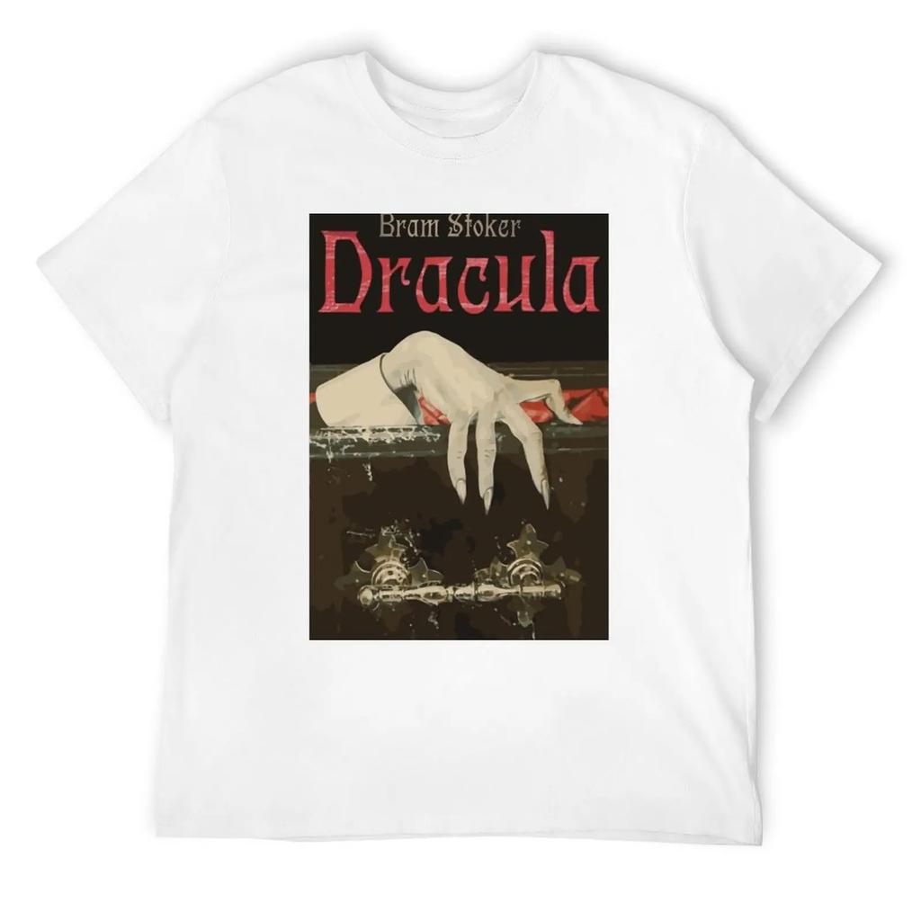 Dracula T-Shirt Rapper Graphic Tees Blue Archive Mens Graphic T-Shirts