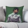 Lance Stroll Rennfahrer Quadratische Kissenhülle Polyester Leinen Samt Kreativ Reißverschluss Dekorative Zimmerkissenhülle