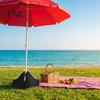 Camping Umbrella Support Beach Base Weight, Fillable Sand Bag Oxford Cloth Portable Weight for Parasol Heavy Duty Sandbag Stand Outdoor Patio