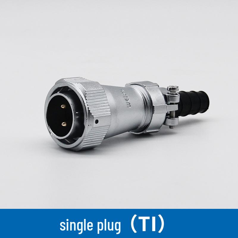 Weipu WY24 Series Waterproof IP67 Solder Connector with Double Pressure Plate