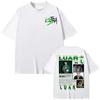 Summer Fashion Casual Loose T Shirts Hot Sale Rapper Luar La L Tshirts Unisex Women Clothing Harajuku Hip Hop Short Sleeve Tshirt