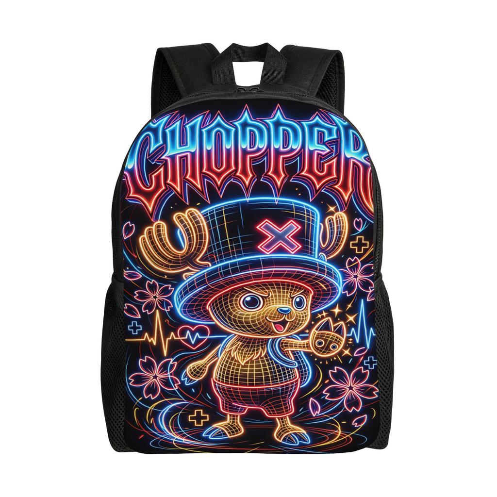 Ones Pieces Backpack Luffy Kawaii Backpacks Boy Girl Hiking Print High School Bags Colorful Rucksack