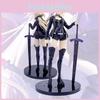 Anime Model Case Display Toy Black Jeanne D'arc Sword Figurine
