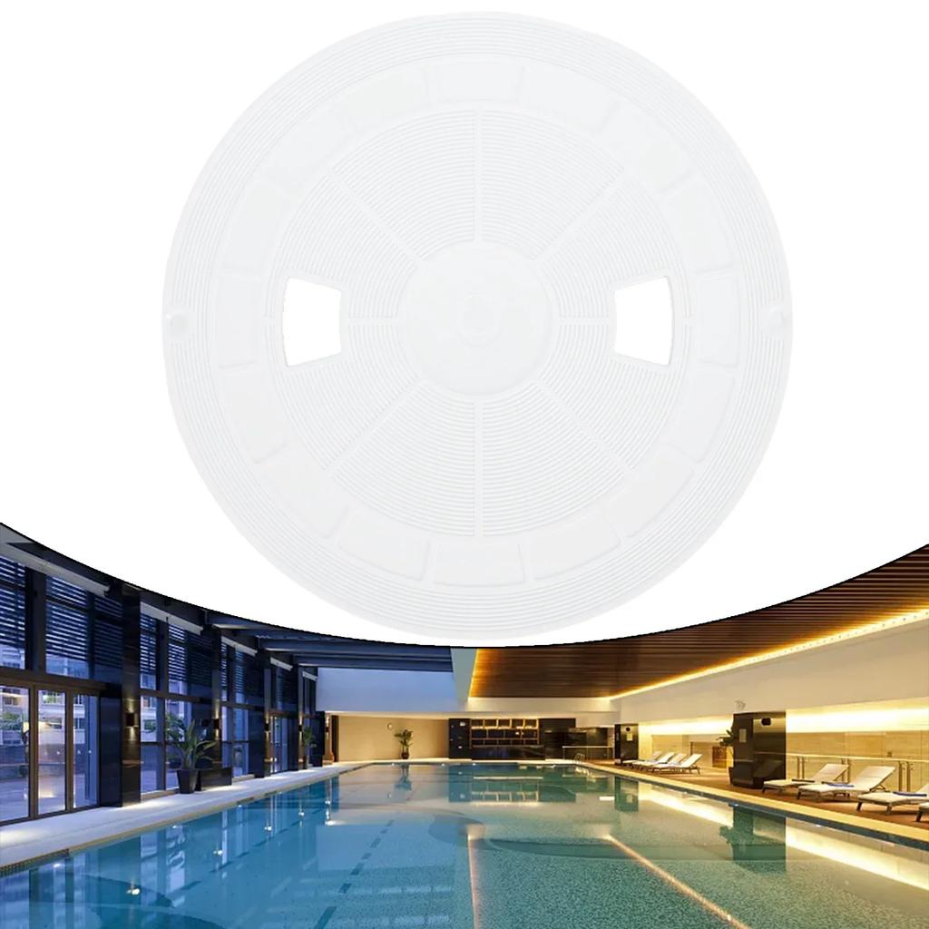 Plastic Pool Skimmer Cover for Pentair U3 and For SwimQuip 9 7/8 Diameter Replacement Lid for 086500058 Pool Filter