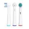 Electric Toothbrush Heads - BRAUN - Pack of 8 - Soft - Compatible Oral B - Precision Clean