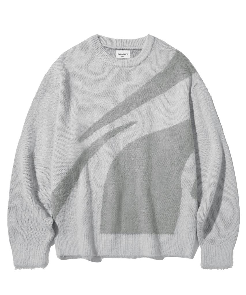 Illuminate Symbol Jacquard Round Knit - Grey