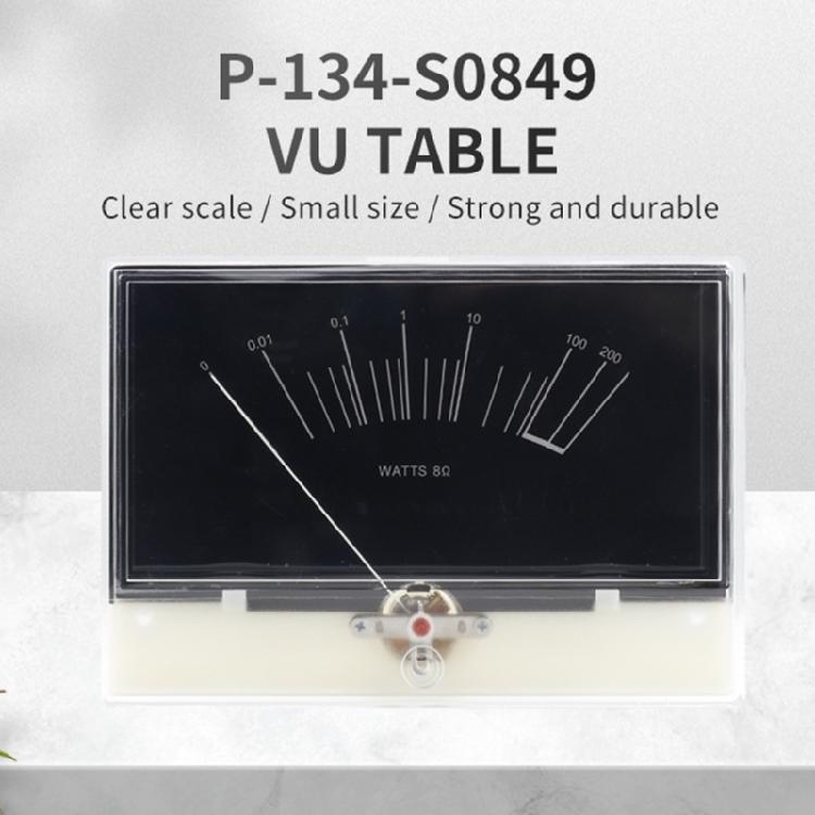 VU-Meter Header Stereo Audio-DB Level Header Power Amplifier-Level Meter Ammeter