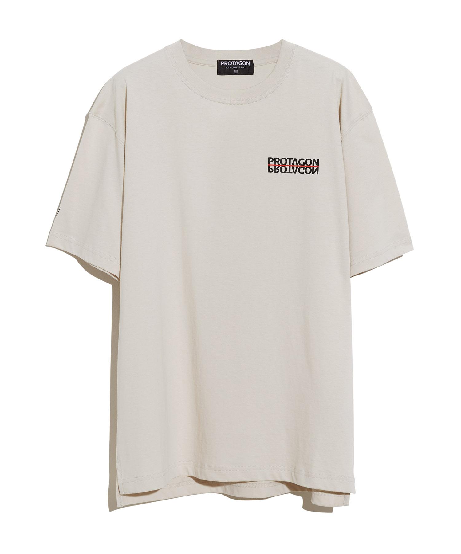 Protagon Be Reflected Short-Sleeved Tee (Ivory) L