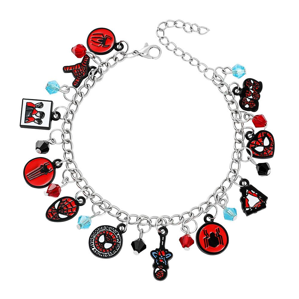 Halloween Anime Cartoon Theme Adjustable Superhero Character Bracelet Accessory