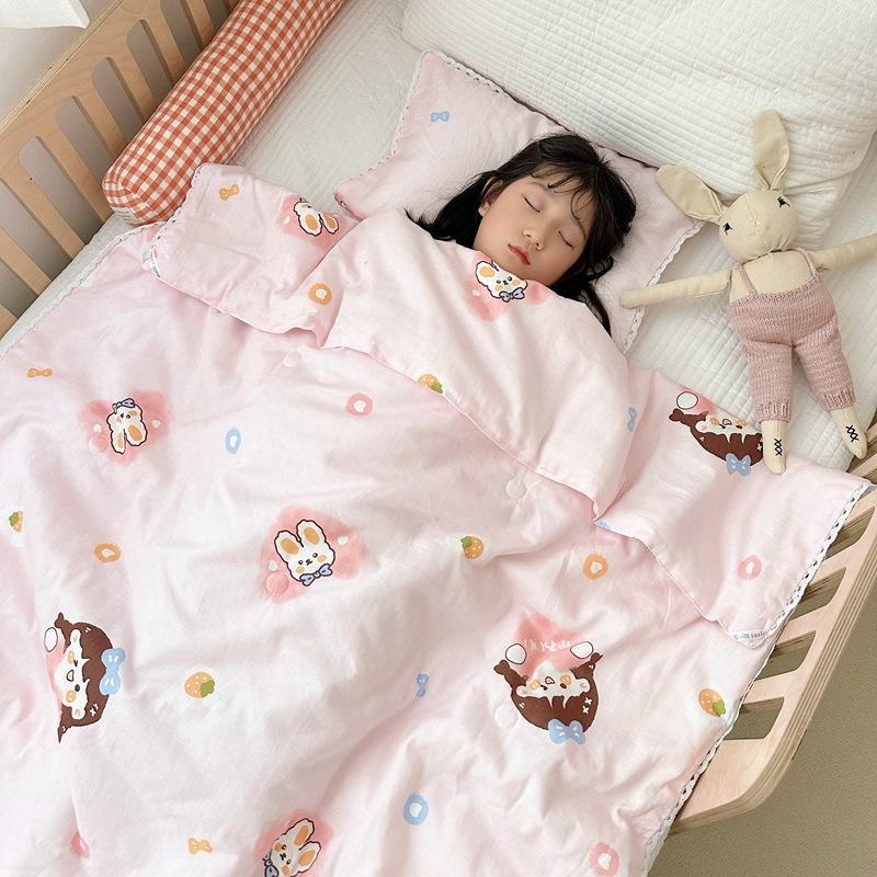 Class a Waffle Cotton Summer Quilt Children Cartoon All Cotton Summer Cooling Duvet