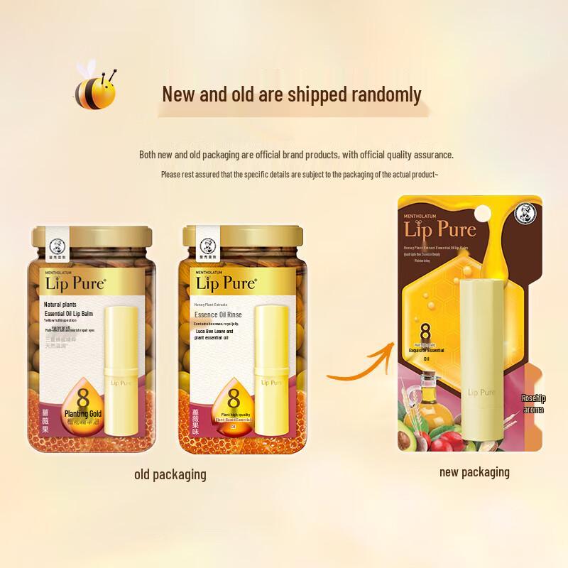 Mentholatum Honey Botanical Rosehip Lip Balm & Oil