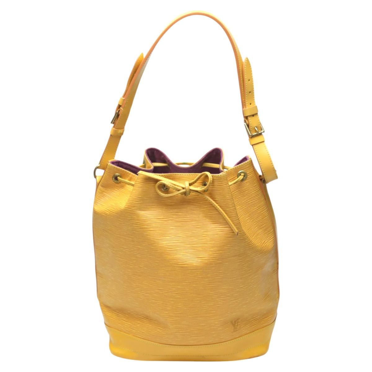 

LOUIS VUITTON Epi Noe Shoulder Bag Epi Leather yellow unisex M44009 Used