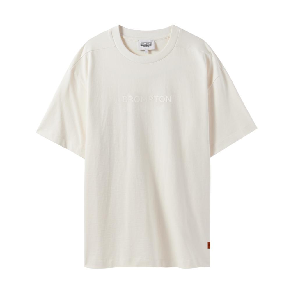 Brompton London 1975 Brompton Logo T-Shirt - Ivory (P242Uts411) Ivory/090