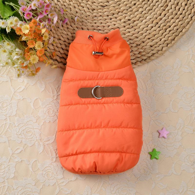 Winter Dog Clothes Warm Thermal Cotton Pet Coat Small Dogs Clothing Teddy Pomeranian Corgi Puppy Jacket Cold Weather Apparel