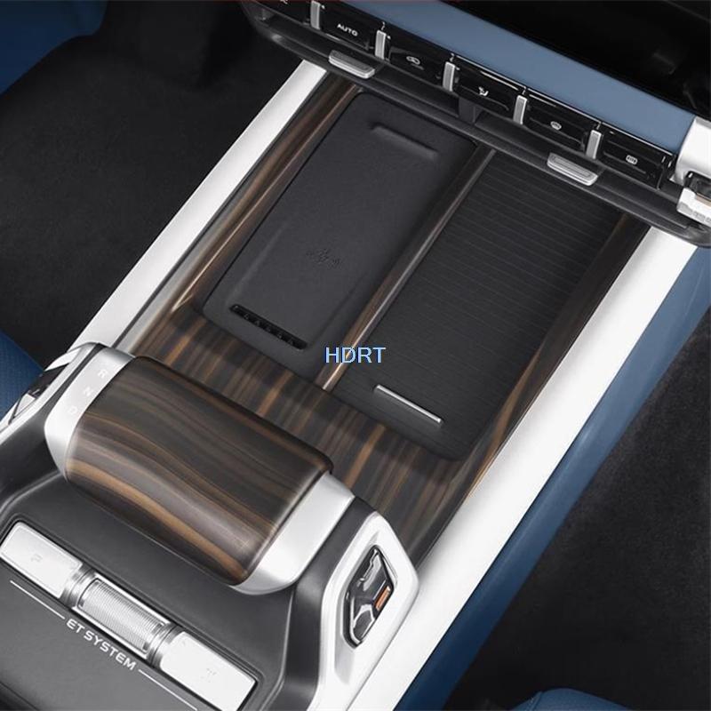 Car Styling Gear Shift Head Window Lift Button Panel Air Vent Outlet Cover Peach Wood Interior For Changan Deepal G318 2024 +