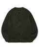 Trillion Washable Button-Up Crew Neck Cardigan Knit (Khaki)