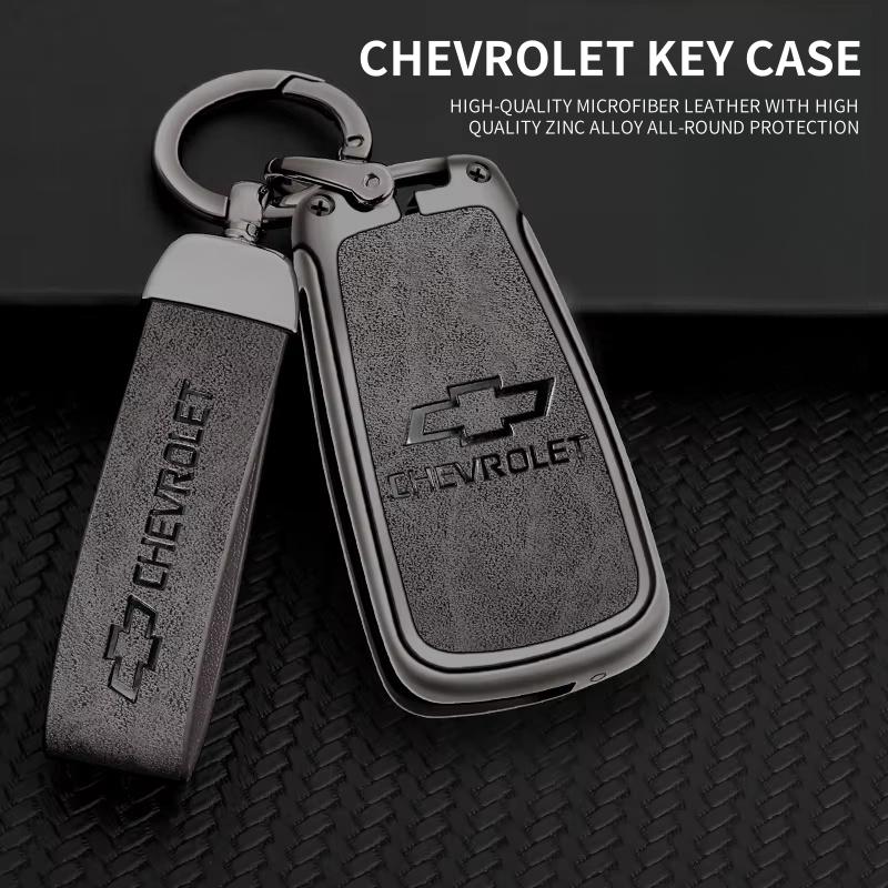 Zinc Alloy Car Flip Key Case Cover Shell Bag For Chevrolet Cruze Aveo Trax Sail Malibu Captiva Prism Spark Protector Accessories