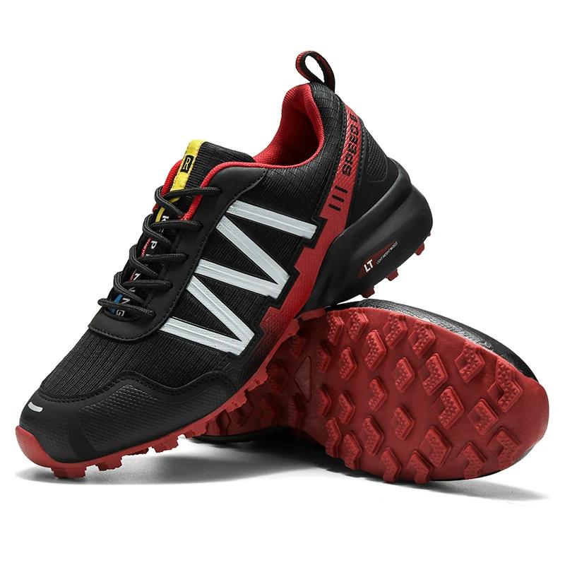 Men Hiking Shoes Outdoor Trail Running Shoes Mesh Breathable Hiking Training Shoes Large Size 39-47 Casual Sports Shoes Pdmcms