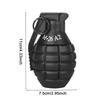 Nylon Grenade Toy Explosion Grenade Toy, Airsoft Grenade Model, Anti-Fall, Refillable, Gel Ball, Confetti, Flour