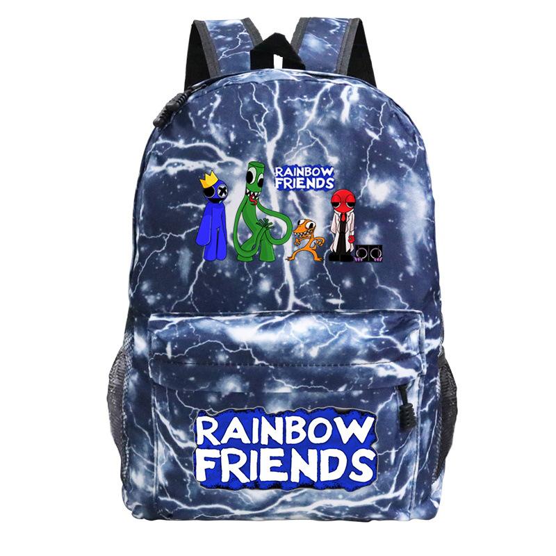 Cartoon Backpack For Primary School Students, Junior High School Students, Campus Burden Reduction Schoolbag Wide Shoulder Large Capacity Computer Bag