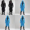 Men's Autumn Oversize Coat Long Sleeve Hooded Cloak Jacket Casual Solid Cardigan For Ultimate Comfort And Style