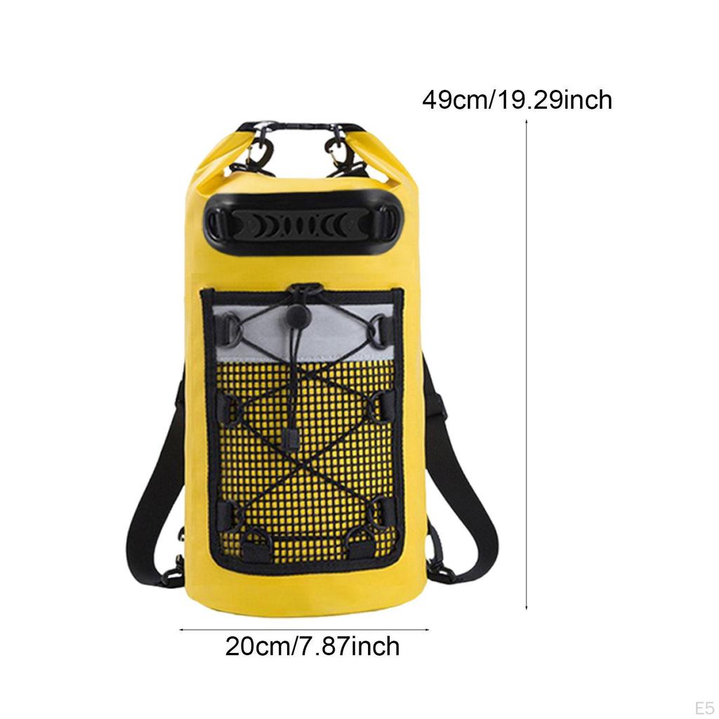 10L Waterproof Storage Bag, Lightweight And Comfortable, with Handle, for Camping, Boating, Hiking