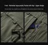 Men's Outdoor Quick Dry Tactical Shirt - Long Sleeve, Breathable, Elastic, Multi-Pocket