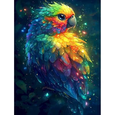 Pittura Diamante 5D Fai da Te Pappagallo Animale Nuovi Arrivi Ricamo Diamante Punto Croce Mosaico Vendita Decorazione Murale