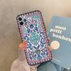 Ancient Floral Tiles Case For iPhone 17 Air 15 14 13 12 11 16 Pro Max 13 mini XR 15 16 Plus 16e Back Cover Shell