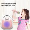 Karaoke Machine Rechargeable Portable Karaoke Speaker with Microphone BT/Memory Card/USB