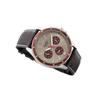 Casio STANDARD Serie Business Mode Dreizeiger-Chronograph Quarz Echtes Lederarmband Herrenuhr Silbernes Zifferblatt MTP-1374L-7A1