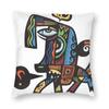 Pablo Picasso Luxury Cushion Cover Car Polyester Pillowcase Single Row Face Art Pillowcase Sofa