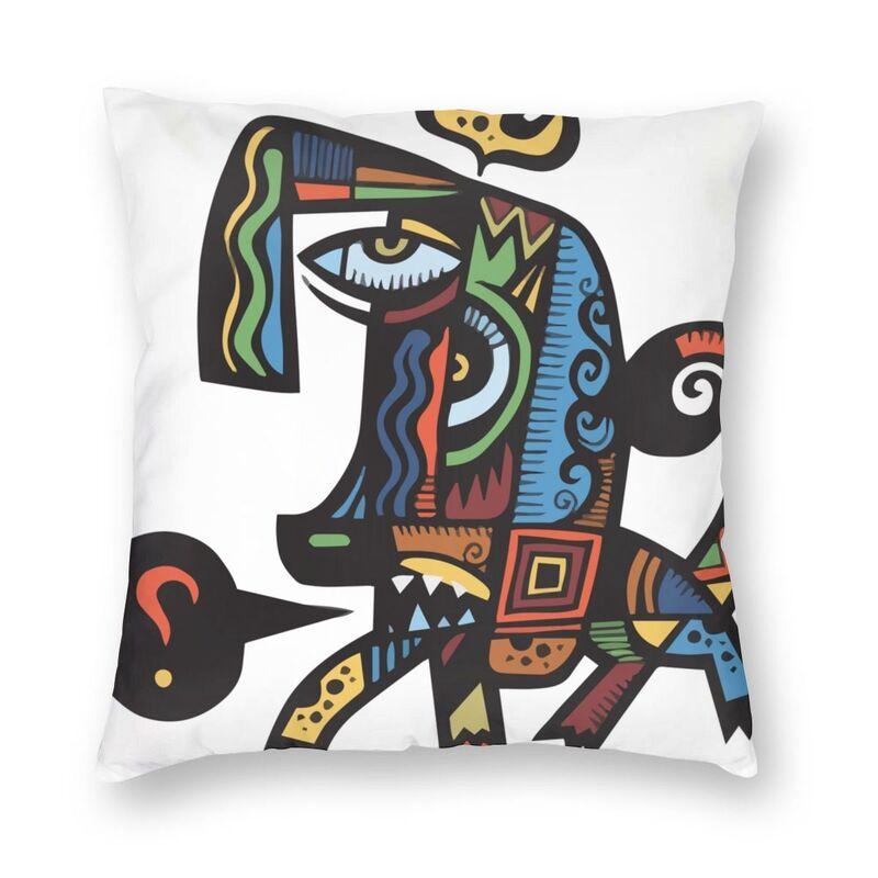 Pablo Picasso Luxury Cushion Cover Car Polyester Pillowcase Single Row Face Art Pillowcase Sofa
