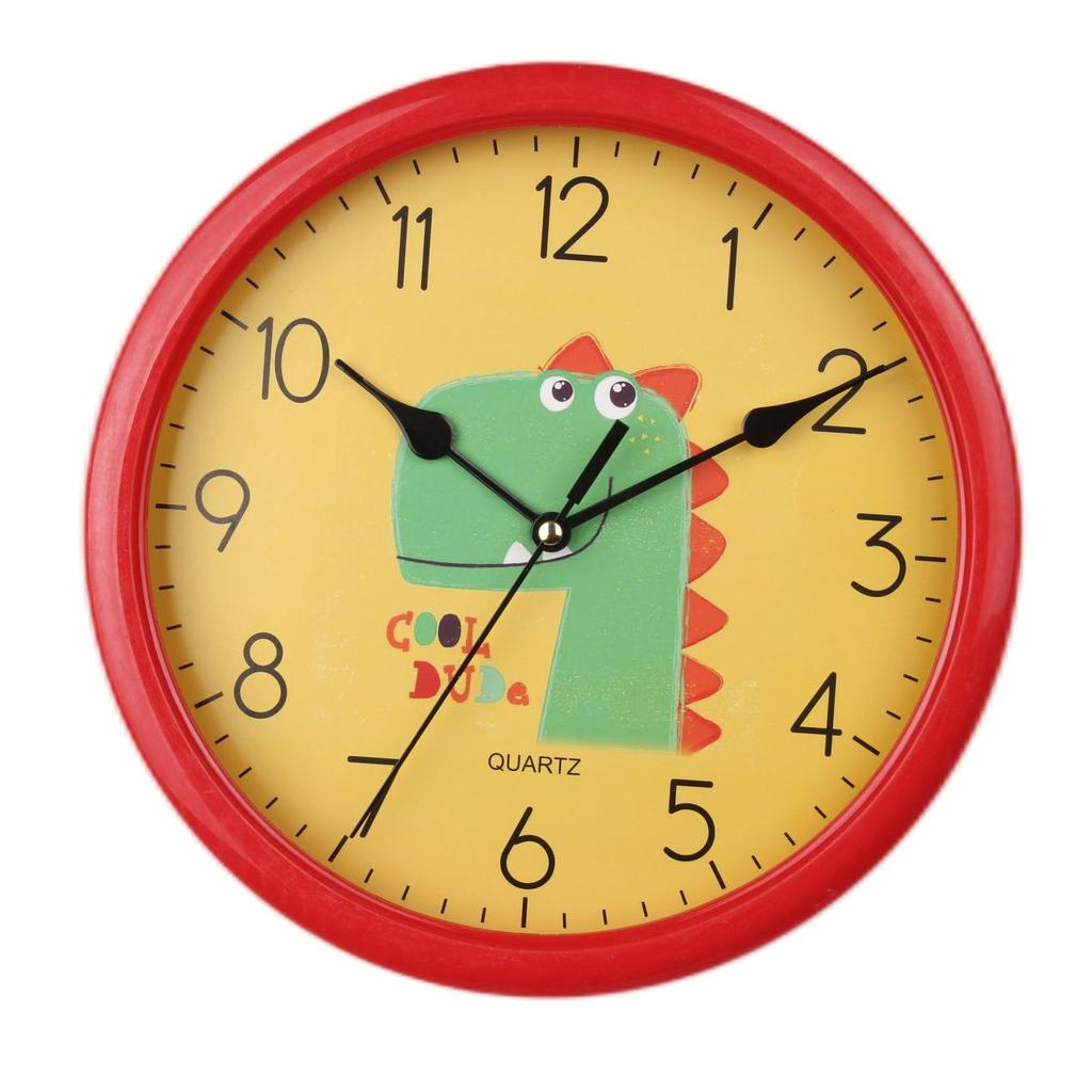 Silent Creative Wall Clock Cartoon Clock Cute Simple Home Living Room Children's Room Quartz Clock Bedroom Wall Table