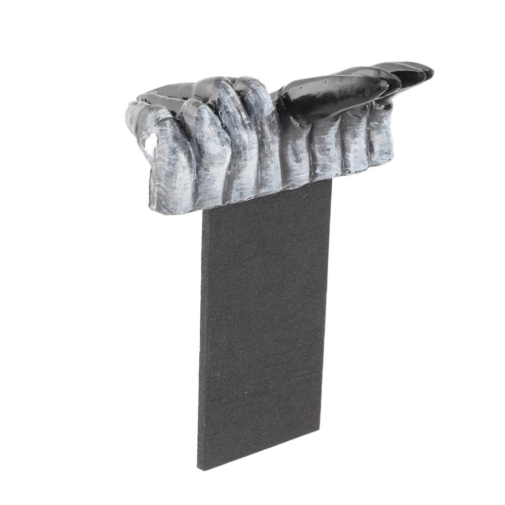 Thriller Devil"s Hand Bookmark Scary Unique Finger Multi Purpose High Practicality Bookends